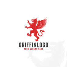 Vintage Griffin Logo Design