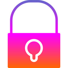 Poster - Lock Open Icon