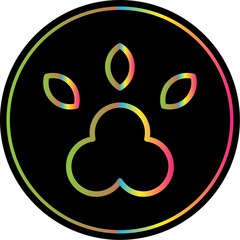 Poster - Paw Icon