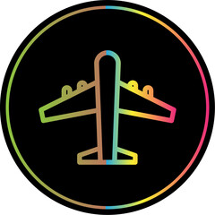 Canvas Print - Plane Icon