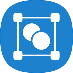 Canvas Print - Object Group Icon