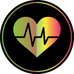 Sticker - Heartbeat Icon