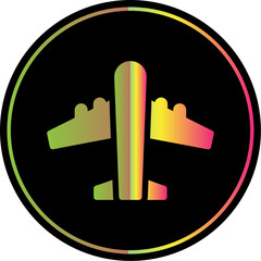 Sticker - Plane Icon