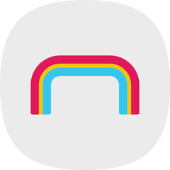 Poster - Rainbow Icon