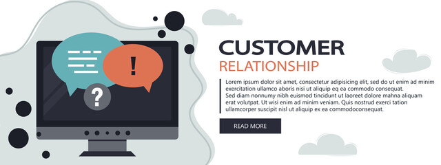 Feedback. Rating on customer service illustration. Website rating feedback and review concept. Flat vector illustration