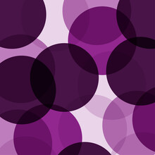 Purple Circle Background. Abstract Color Design. Vector Purple Color. Illustration Pattern Template.