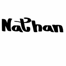 Nathan Male Name Street Art Design. Graffiti Tag Nathan. Vector Art.