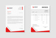 © supvector - Professional Business stationery letterhead and invoice template