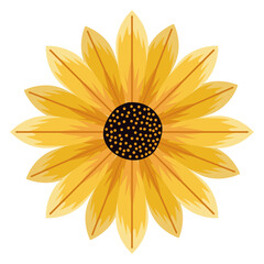 Wall Mural - yellow flower spring