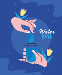 Poster - water day poster