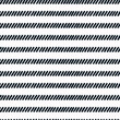 © Blooming Sally - Seamless repeating pattern with stripes composed of hand drawn abstract shapes on a white vector background for surface design and other design projects