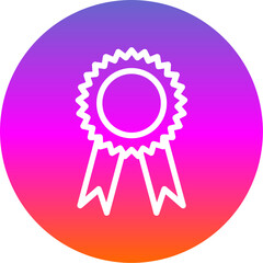 Sticker - Ribbon Icon