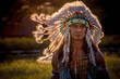 © Chinnachote - Native Americans.portrait of Americans Indian man.