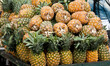Pineapple on the marketplace in Medellin