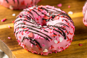 Sticker - Homemade Valentines Day Donuts