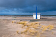 Strand und Wasserwacht an der Ostseeküste in Warnemünde