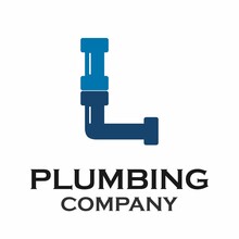 Letter L With Plumbing Logo Template Illustration