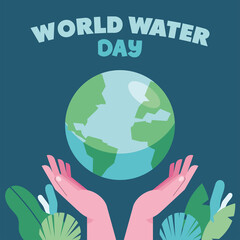 Poster - world water day campaign