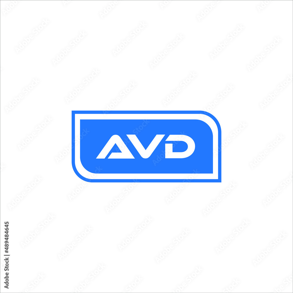 AVD letter logo abstract design. AVD unique design, AVD letter logo design on white background.
AVD creative initials letter logo concept.
