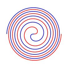 Fermat's Spiral Or Parabolic Spiral Is A Plane Curve Named After Fermat.