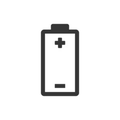 battery icon design template vector