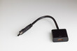 © Сергей Кириллов - DisplayPort to HDMI adapter on white background