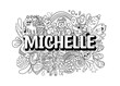 Michelle #name doodle art