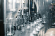 © nordroden - Production line transports empty glass bottles for alcohol
