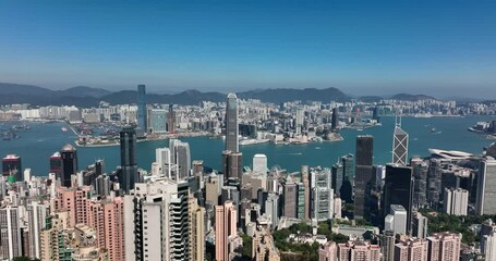 Wall Mural - Hong Kong city skyline