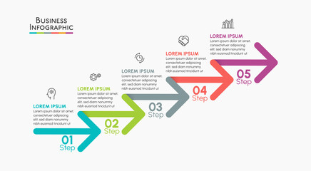 Business data visualization. timeline infographic icons designed for abstract background template milestone element modern diagram process technology digital marketing data presentation chart Vector