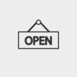 © STUDIOXI - Open store vector icon illustration sign
