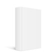 Vector mockup of standing book with blank cover