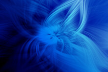Blue Asbtract Flower Wallpaper Background 