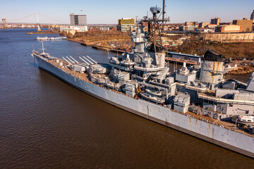 Wall Mural - battleship new jersey