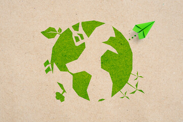 Corporate Social Responsibility (CSR), eco-friendly business and environmental concepts.