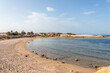 Safaga, Egypt - September 26, 2021: Sharm El Naga beach in Egypt