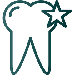 Sticker - Teeth Icon