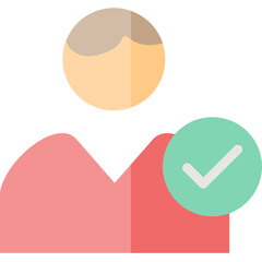 Sticker - User Check Icon