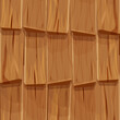 © Alyona - Old wooden roof cover from planks, ui game background, seamless pattern in cartoon style isolated. Detailed, textured material.
