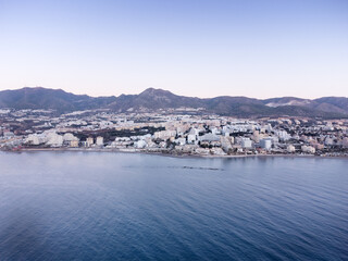 Sticker - aerial view of the cos de del sol