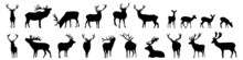 Deer Silhouette, Hunting Silhouettes Pack