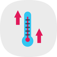 Sticker - Temperature High Icon