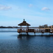 pavilion on the lake