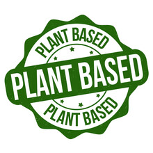 Plant Based Grunge Rubber Stamp