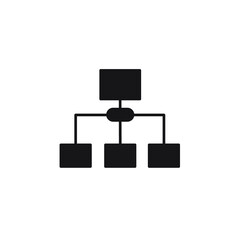 flow chart icons symbol vector elements for infographic web