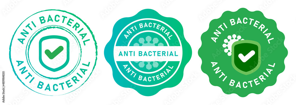 Anti bacterial microbe bacterium hygiene bacteria protection symbol ...