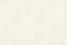 Beige Fabric Texture As Background. Linen Canvas With Woven Pattern