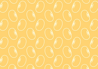 soybean vector. soybean pattern vector. soybean on white background. wallpaper.