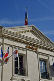 Fototapeta  - Herblay sur Seine; France - february 21 2021 : the town hall