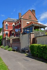 Wall Mural - Les Andelys; France - june 24 2021 : Seine riverside